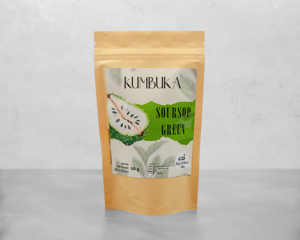 Kumbuka Soursop Green Tea (Individually Wrapped Tea Bags)