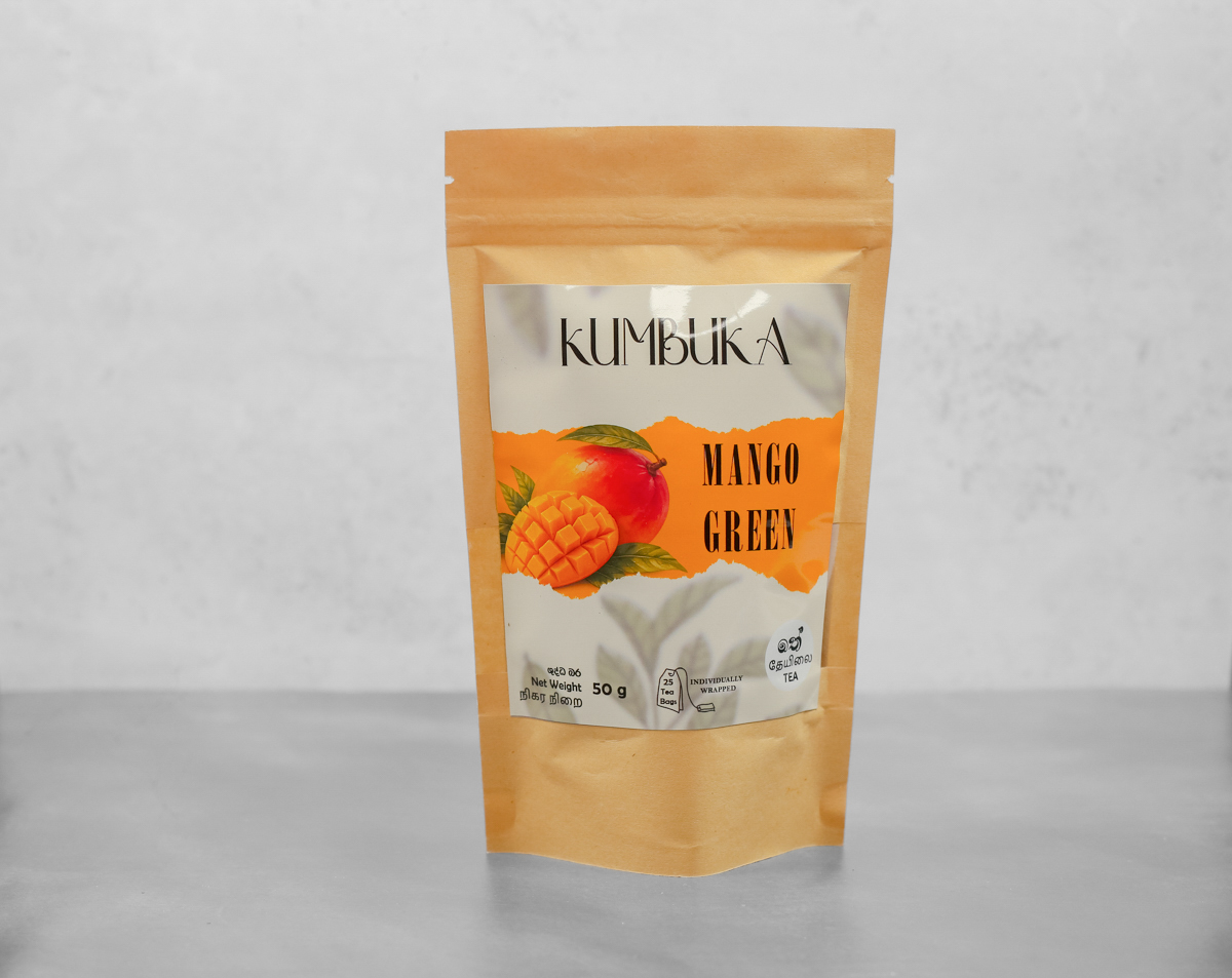Kumbuka Mango Green Tea (Individually Wrapped Tea Bags)
