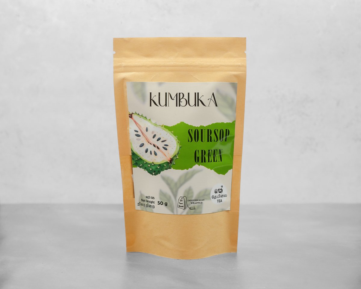 Kumbuka Soursop Green Tea (Individually Wrapped Tea Bags)